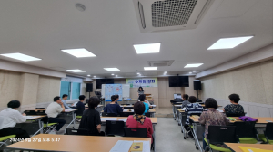 경주시마을평생교육지도자협의회, 마을평생교육지도자 역량강화 `수지침 배우기` 개강
