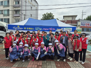 경주시종합자원봉사센터, 경주시 성건동 친절한경자씨와 함께 ‘참! 좋은 사랑의 밥차’ 운영