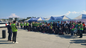 경주시 감포읍, 한국장애인녹색환경연합 경주시지회 `바다 살리기` 봉사활동 펼쳐