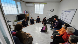 경주시 천북면, 새해 경로당 순회 방문 `어르신들과 덕담 나눠`