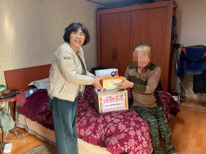 경주시 성건동, 설 맞이 복지취약가구 방문 `생필품` 전달