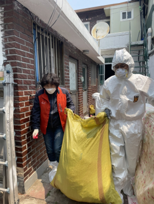 경주시 성건동 행복발전소, 복지사각 어르신 집 정리정돈 봉