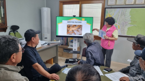 경주시 보건소, 경로당 어르신 폐의약품 안전 회수 교육