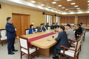 경주시의회 행정복지위원회, 경주시 국제문화교류관 현장방문