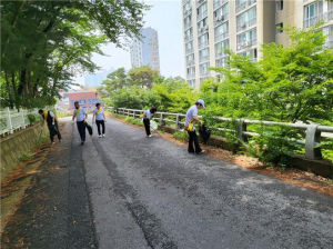 이비티에스 협동조합 경주서부지국, 시내 사각지대 골목길 대청소 봉사활동 펼쳐