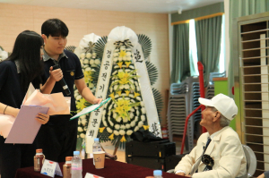 경주공업고 `6.25 전쟁 75주년 기념식. 참전학도병 추모 행사` 개최