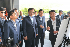 “경주가 대한민국의 창” 우원식 국회의장, 경주시 APEC 준비현장 방문