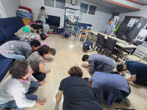 폭염 속 경로당 안전점검 및 소통 행보…