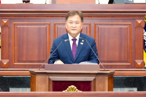 정희택의원 5분 자유발언, 경주시의 사업추진력 부재 지적 -