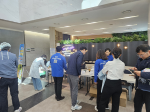경주시, 월성원자력본부서 고향사랑기부제 홍보부스 운영