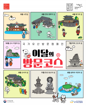 경주시시설관리공단, ‘2025 국가유산 방문 캠페인’ 이달의 방문코스 운영 협조