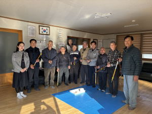 “어르신 안전 먼저”경주경찰, 마을회관서 교통안전교육