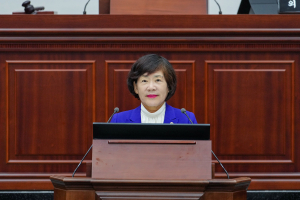 한순희 의원 5분 자유발언, 인재가 성장하여 정착하는 도시 만들기