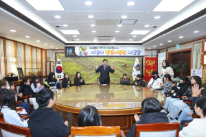 미래세대가 바라본 경주의 내일…‘제56기 열린시장실’개최