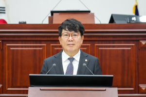 정종문 위원장 5분 자유발언, 동천~황성 도시숲길 조성사업의 차질없는 추진
