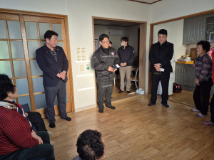 천북면 병오년 새해맞이 경로당 방문