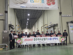 경주이사금 딸기, 동남아 수출 본격화