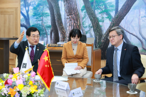 주낙영 경주시장, 주부산중국총영사 접견…한·중 교류·Post-APEC 협력 논의