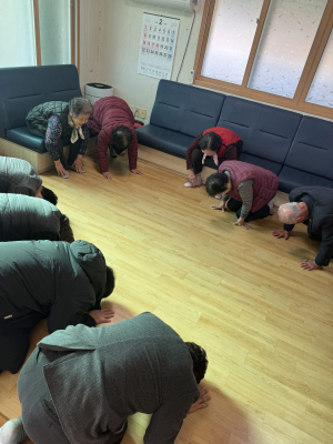 경주 황남동, 새해 맞아 경로당 순회 방문