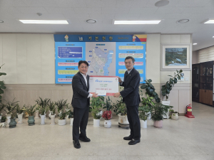 동경주새마을금고, 경주시 감포읍에 온누리상품권 160만원 기탁