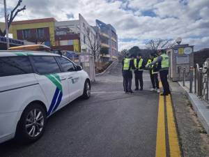 경주경찰서, 개학철 어린이 보호구역 선제적 합동점검