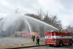 경주 방폐장 산불 대응력 점검…기관 합동 ‘실전형 산불훈련’