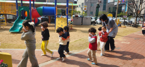 용황유치원, 실제 상황 대비 화재대피훈련