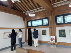 황남동행복갤러리,  ‘황리단길에 핀 일우 목단’전시회 개최