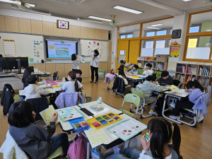 경주 문화유산 방문교육  월성해자 체험과 팝업지도 만들기 실시!