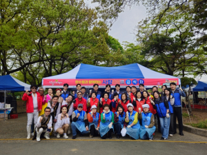 한국수력원자력(주)와 함께하는 따뜻한 봄맞이‘사랑ON 급식차’운영 450여명의 어르신에게 점심 한끼 나눔