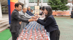 동국대학교 WISE캠퍼스,  ‘2026! 총장님이 쏜다!’ 학생 응원 간식 행사 개최