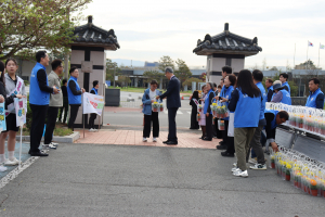경주여자중학교, 유관기관과 함께하는 학교폭력 예방 캠페인 실시