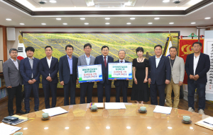 대한전문건설협회 경북도회·경주시협의회, 경주시장학회에 장학금 500만원 기탁