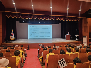 경주경찰서, 노인사회활동지원사업 참여자 340명 대상 교통안전교육