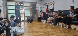 김태하 경주시 건천읍장, 경로당 방문으로 첫 읍정 행보 시작
