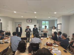 현곡면 행정복지센터, 초복 맞이 관내 경로당 38개소 순회방문