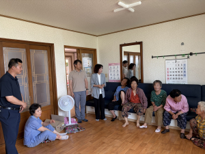 불국동장, 초복 맞아 경로당 방문