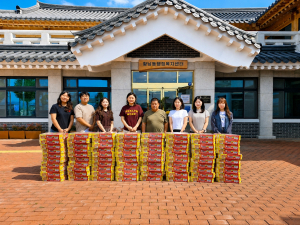 경주시 폭염 속 잇따른 선행…김현규 씨, 컵라면 160박스 기부