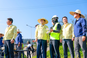경주시, 벼 병해충 2차 공동방제…9,700㏊ 집중 방제