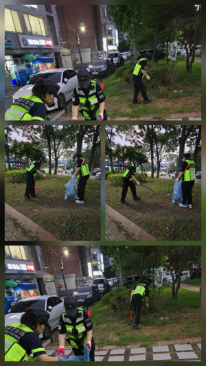 황성동 여성자율방범대, 일과 후에도 이어진 환경정비 활동