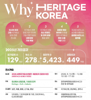 경주 세계국가유산산업전, AI·강연·포럼으로 즐긴다