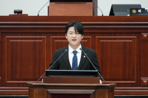 김경주 시의원, 경주 보훈명예수당의 연령 제한 폐지 촉구 5분 자유발언